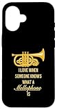 Photo Gallery marching band, suonatore di strumenti in ottone i love mellophone custodia per iphone 16 Photo Gallery marching band, suonatore di strumenti in ottone i love mellophone custodia per iphone 16