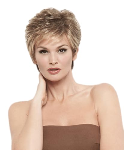Raquel Welch Women's Pixie Cut Short Brown Wig, WINNER ELITE
