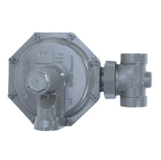 SENSUS 143-IRV-HP-3/4 1/2" Orifice, 125 PSIG MAX, 2-6 PSIG, 3/4" NPT, Black Spring, CAST Iron Body, Gas Regulator, IRV Regulator