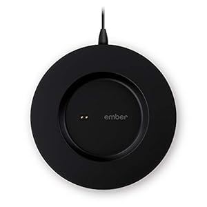 Ember Charging Coaster 2, Wireless Charging for Use with Ember Temperature Control Smart Mug, Black