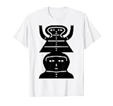 Papierschneiden von Jad Fair Papierzuschnitt Happiness von Jad Fair T-Shirt