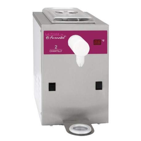 Machine à chantilly Bac 2 litres - commandes mécaniques - 100 litres/heure - - Inox 250x410x400mm
