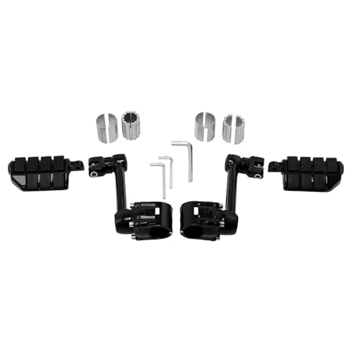 Repose pieds moto réglables anti vibration pour custom Goldwing GL1800