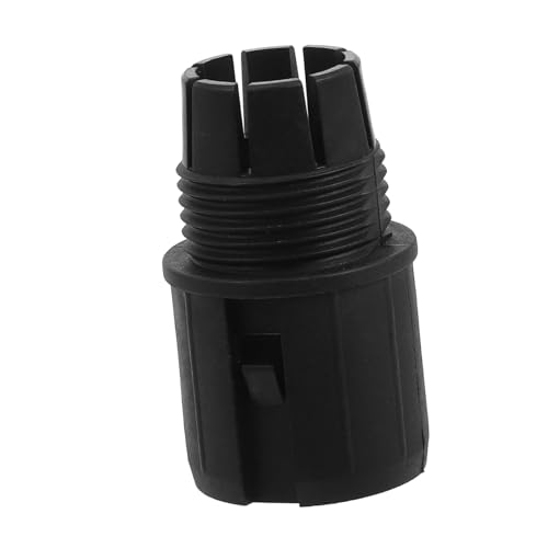 TOYANDONA Tuerca Ajustable para Ventilador de Pedestal Fijación Segura de Columna en PVC Negro, Instalación Simple para Partes y Accesorios de Ventiladores de Pie