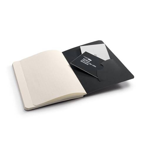 LEUCHTTURM1917 Bolso para diário 371123, 14,3 x 10,3 cm, 46 páginas duplas numeradas, pontilhado, pr