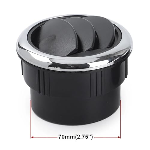 Ventilación universal para coche con perilla deflectora para un flujo de aire exacto 2