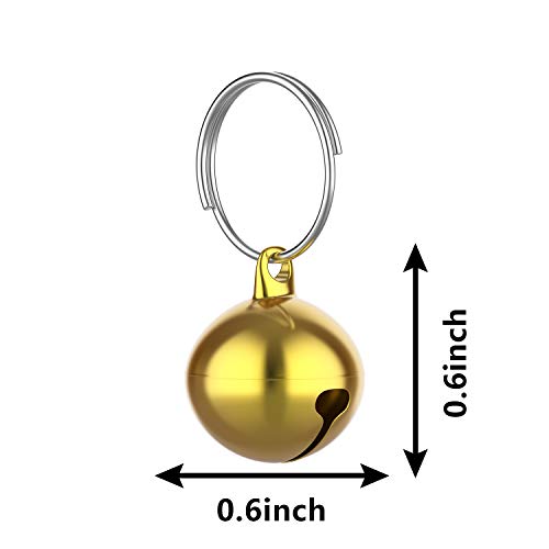 Outus 24 Sets Of Cat Bells For Cat And Dog Collar Loud Pendant Pet Cat And Dog Bell Pet Pendant Accessories  thumb #3