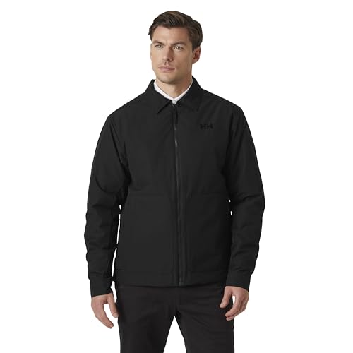 Helly Hansen Herren Escape Insulated Jacket Jacke, 990 Black, M, 990 Schwarz, M – Ansicht 5