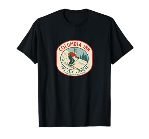 Columbia Inn - Pine Tree, Vermont - Parque Infantil de Invierno Camiseta