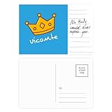 ゴールデン・コールマン 重要な人への記念日ポストカード