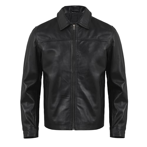 ジャケット・アウター opium darkwear black lamb skin jacket 3 Opium Style Dark Waxed Metal–Effect Hooded Jacket – Techwear Official