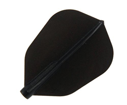 Fit Flight Cosmo Darts 6 Pack Super Shape Dart Flight (Black)