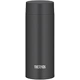 【せんとパッキン一体型・食洗機対応】 サーモス 水筒 真空断熱ケータイマグ 350ml スモークブラック 隅々まで簡単に洗える 全てのパーツ食洗機OK ステンレス ボトル 軽量コンパクト JOQ-351 SMB