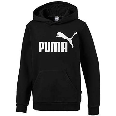 PUMA ESS Logo Hoodie with Kangaroo Pocket Cover