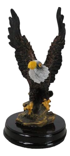 Estatua Águila Calva Patriótica 5.25 pulgadas miniatura 4