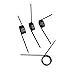 YTUANXSALOUE Industrial Replacement Springs, Wire Diameter 1.2 mm V-Shaped, Turns of Number 2/4/6, 45/90/180/240° Included Angle Torsion Springs, .2×6×2Turns×45°(1.2x6x2turnsx90°)