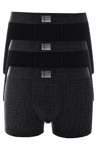 GUESS Men's Idol Boxer Trunk 3 Pack