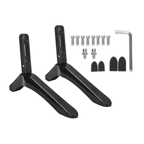 Agmoctz Soporte Elevador Universal de TV de Aleación de Aluminio con Base de Acero para Pantalla LCD de 32 A 65 Pulgadas.