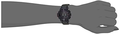 image for Casio PRW3500 Series | Pro Trek | Black/Black | 100M WR | Compass | Al