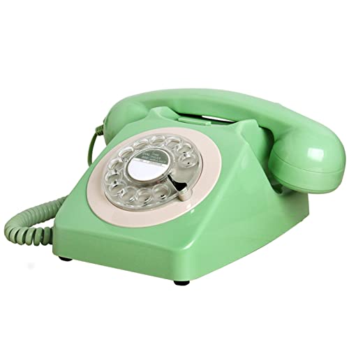Téléphones fixes à l'ancienne pour salon rétro et décoration vintage de bureau