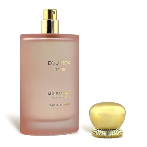 EQUATOR ROSE Perfume • Eau de Parfum (EDP) Frargrance Spray for Women • 100mL, 3.4 fl oz (Rose, Jasmine, Sandalwood)