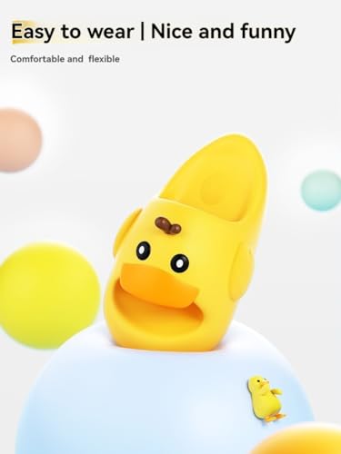 Duck Slippers for Women Indoor Outdoor Beach Travel Slides Shower Sandals Cushioned Thick Sole Y2k Aesthetic Cute3