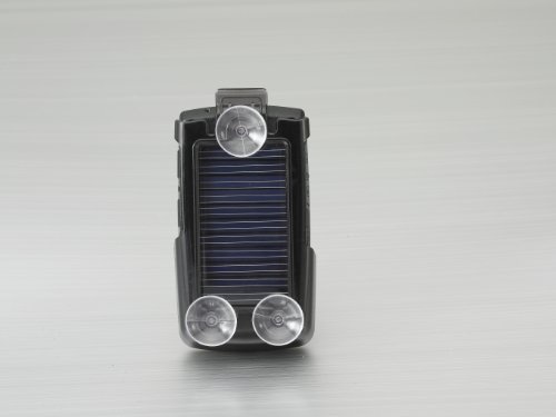 Eznex Solar-Powered In-Car Bluetooth Speakerphone FM Transmitter miniatura 3