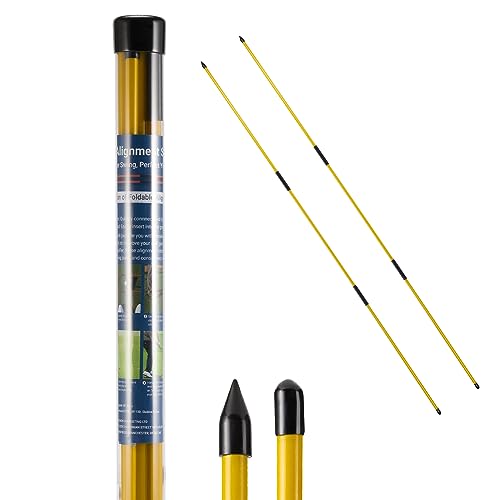 Magnetischer Golf Ausrichtungsstab - Schläger Ziel Trainer