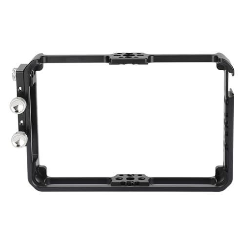 Image of Aluminum Monitor Protective Cage Rig Frame Compatible with Feelworld F5 Pro V2, F5 Pro 5.5 inch Monitor