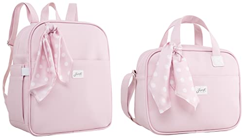 Kit Bolsa Maternidade Média Trocador Mochila Candy Just Rosa