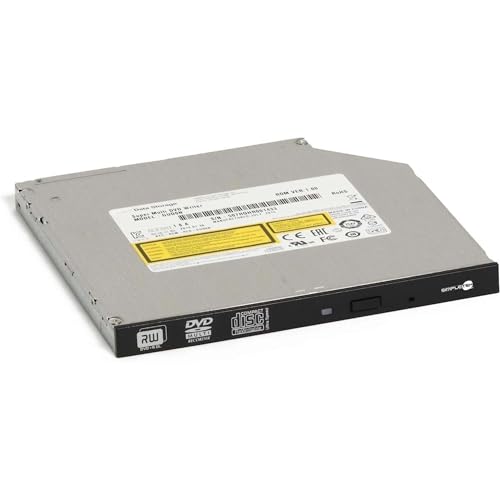 SIMPLETEK - Lettore Masterizzatore CD/DVD Interno 9.5mm SATA | DVD-RW/CD-RW/CD-ROM/DVD-ROM | AL0K113 GUD0N 00FC442 (Ricondizionato)