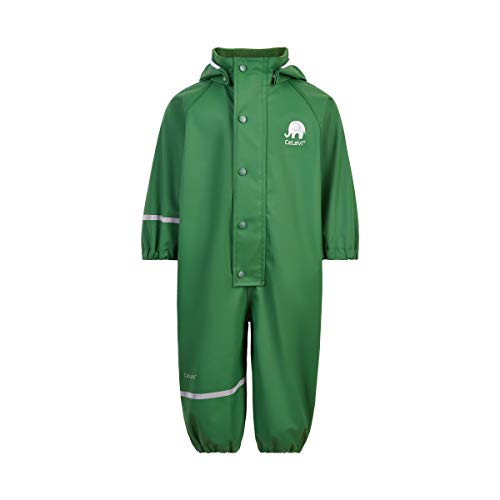 Image of CeLaVi European Kids Rain, Mud and Snow Suit for Boys Girls with Detachable Hood, Waterproof 2 Pcs Rain Set or Onepiece