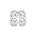 Produktbild Original Mavic Mini 2 360° Propellerschutz, 4 Stück Schnellspanner-Anti-Kollisions-Ring-Requisiten für DJI Mavic Mini 2 & SE, Drohnenschutz-Zubehör