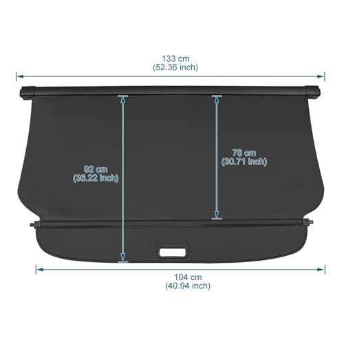 Protector seguridad maletero Mitsubishi Outlander 2013-2020 cubierta carga bandeja 4