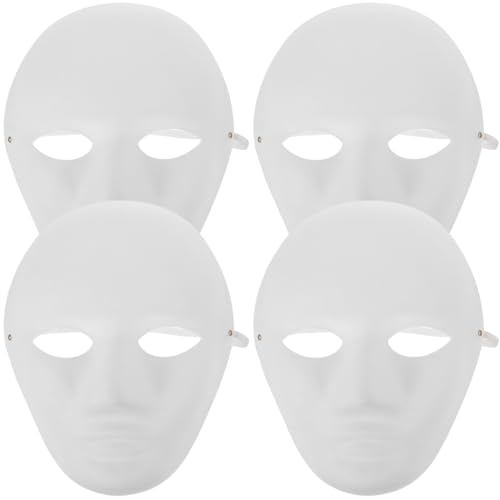 Masques blancs ibasenice pour occuper les enfants intelligemment pendant les vacances