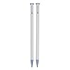 Susan Bates Knitting Needles, 14-Inch Luxite Single Point, 15mm, White Green #4