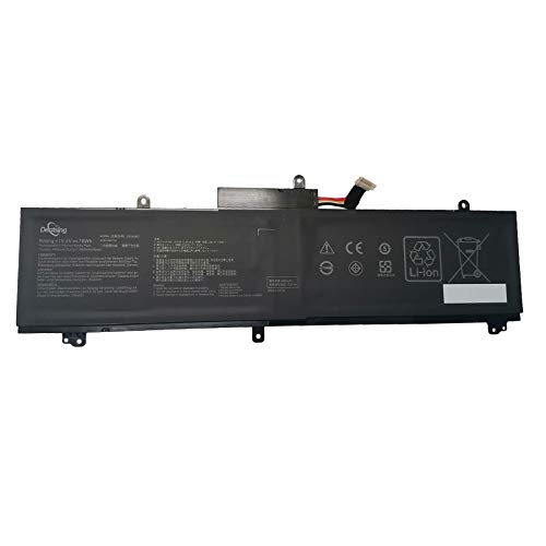 Dentsing C41N1837 15.4V 76Wh/4940mAh 4Cells Laptop Battery Compatible with ASUS ROG Zephyrus S G15 GA501I GA502 GU502DU GX502GW GX532GV GU532GW GA502DU Series Notebook 0B200-03380100