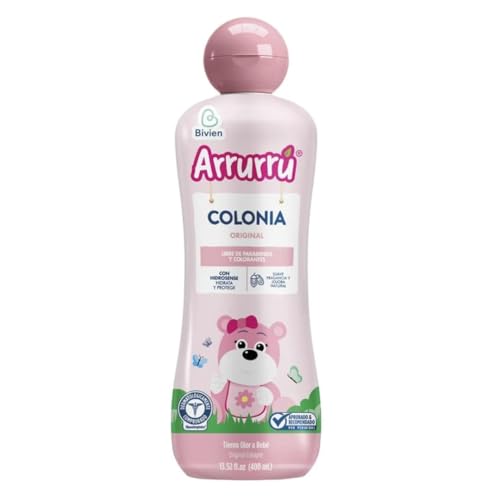 Yahve Colonia Arrurru para Bebes 400ml (13.52 fl oz) (400ml (13.52oz) Rosada (Pink)