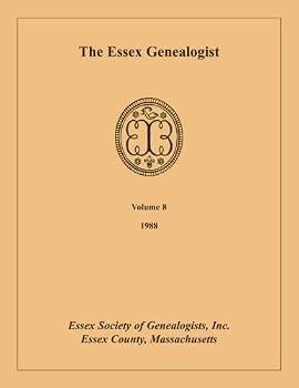 Paperback The Essex Genealogist, Volume 8, 1988 Book