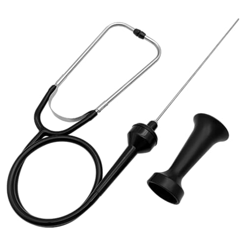 ZKTOOL Estetoscopio del Motor, Estetoscopio de Coche, Probador de Ruido de Coche, Kit de Estetoscopio de Mecánico de Auto, Estetoscopio de Diagnóstico de Motor, Estetoscopio del Cilindro del Motor