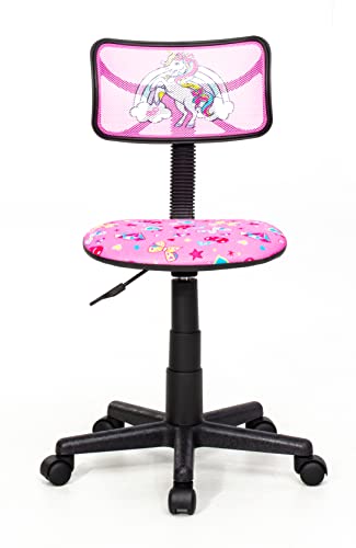 Image of JoJo Siwa Adjustable Swivel Mesh Rolling Desk Chair, for Kids, Teens and Adults