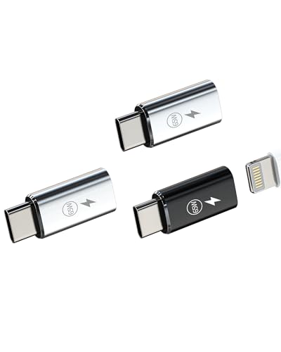 65W Adattatore da Lightning a USB C(3Pack) per...
