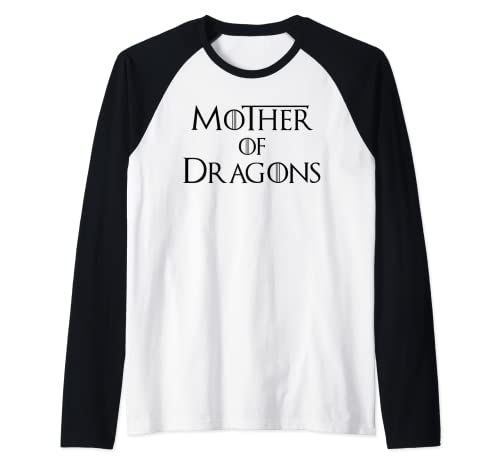 Madre de dragones Camiseta Manga Raglan