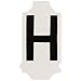 Brady 5010-H, 50117 Gothic Quik-Align, (25 Packs of 10 pcs)