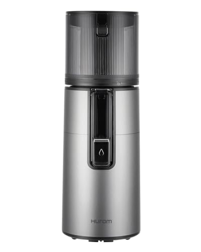 HUROM | H400 | Sapcentrifuge voor fruit en groenten | Hurom Easy Clean H400 | Snijbak | 150 Watt | BPA-vrij (GRIJS)
