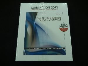 The Allyn and Bacon Guide to Writing : Examinat... 0205264425 Book Cover