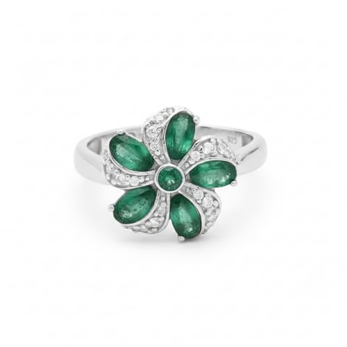 Bague émeraude naturelle de mai : le cadeau d'anniversaire idéal