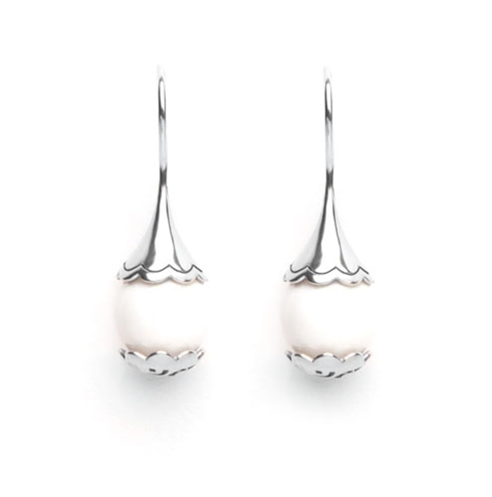 Tamashii Orecchini A Goccia Ear-Drops In Argento 925 Con Onice – Gioielli Tibetani Fatti A Mano, Benedetti, Lunghezza 3 Cm - 2