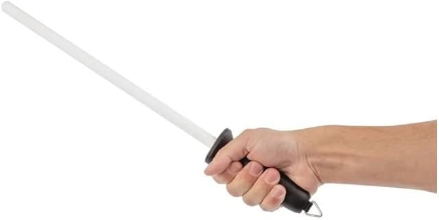Vogue GG002 Ceramic Sharpening Steel With Plastic Handle, 30.5 cm Length