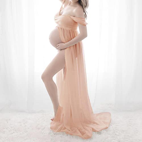 Robe grossesse décolleté plongeant pour sublimer les formes